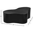Meridian Furniture Tevere Black Coffee Table