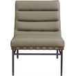 Meridian Furniture Burke Olive Vegan Leather Accent Chair