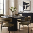 Meridian Furniture Lupita Olive Vegan Leather Dining Chair (Set of 2)