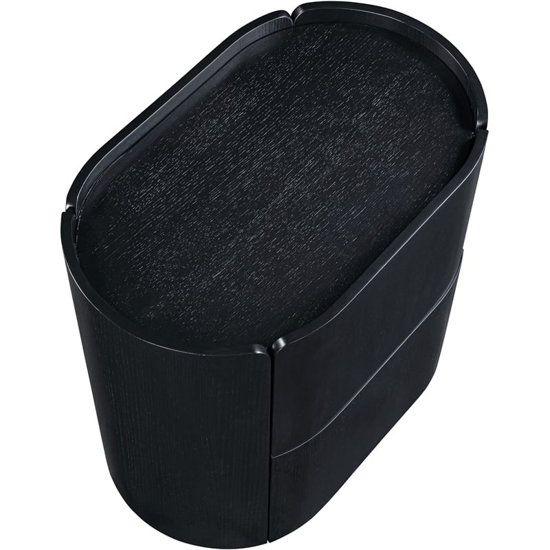 Meridian Furniture Everett Black Night Stand