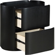 Meridian Furniture Everett Black Night Stand