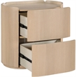 Meridian Furniture Everett Natural Night Stand