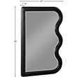 Meridian Furniture Winnie Black Mirror