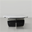 Meridian Furniture Formentera Panda Marble Coffee Table