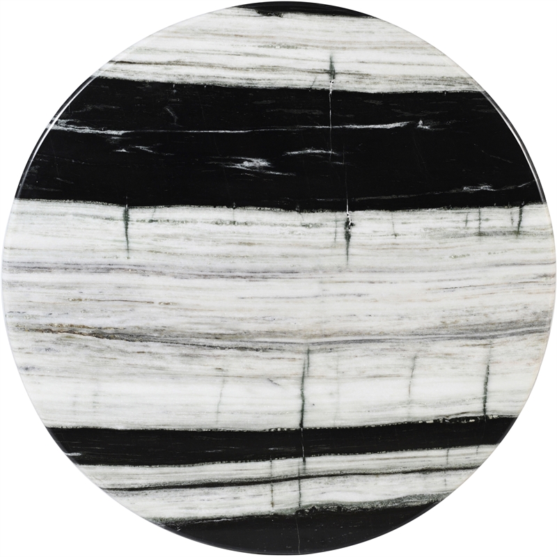 Meridian Furniture Formentera Panda Marble Coffee Table