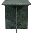 Meridian Furniture Verona Green Marble End Table