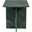 Meridian Furniture Verona Green Marble End Table