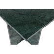 Meridian Furniture Verona Green Marble End Table