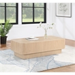 Meridian Furniture Oakmont Natural Oak Veneer Coffee Table