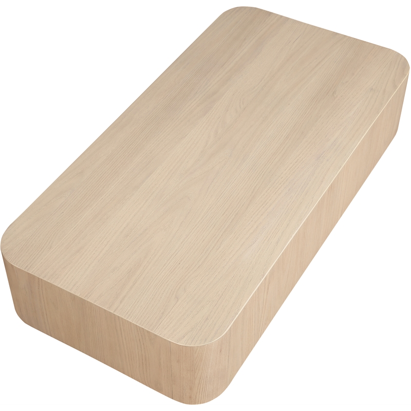 Meridian Furniture Oakmont Natural Oak Veneer Coffee Table