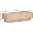 Meridian Furniture Oakmont Natural Oak Veneer Coffee Table
