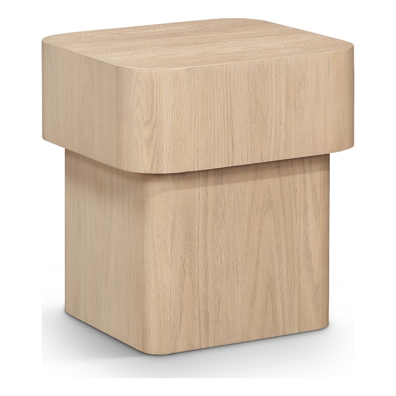 Meridian Furniture Oakmont Natural Oak Veneer End Table
