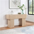 Meridian Furniture Oakmont Natural Oak Veneer Console Table