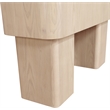 Meridian Furniture Oakmont Natural Oak Veneer Console Table