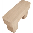 Meridian Furniture Oakmont Natural Oak Veneer Console Table