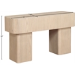 Meridian Furniture Oakmont Natural Oak Veneer Console Table