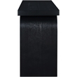Meridian Furniture Westbourne Black Oak Veneer Console Table