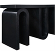 Meridian Furniture Westbourne Black Oak Veneer Console Table