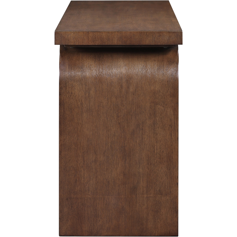 Meridian Furniture Westbourne Brown Oak Veneer Console Table