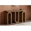 Meridian Furniture Westbourne Brown Oak Veneer Console Table