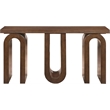 Meridian Furniture Westbourne Brown Oak Veneer Console Table