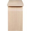 Meridian Furniture Westbourne Natural Oak Veneer Console Table