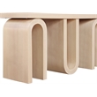 Meridian Furniture Westbourne Natural Oak Veneer Console Table