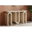 Meridian Furniture Westbourne Natural Oak Veneer Console Table