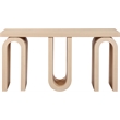 Meridian Furniture Westbourne Natural Oak Veneer Console Table