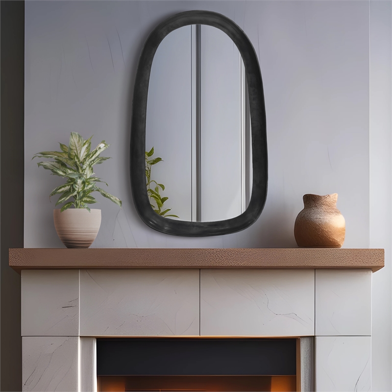 Meridian Furniture Auberge Black Mirror
