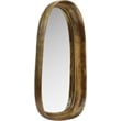 Meridian Furniture Auberge Brass Mirror