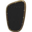 Meridian Furniture Auberge Brass Mirror