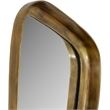 Meridian Furniture Auberge Brass Mirror