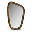 Meridian Furniture Auberge Brass Mirror