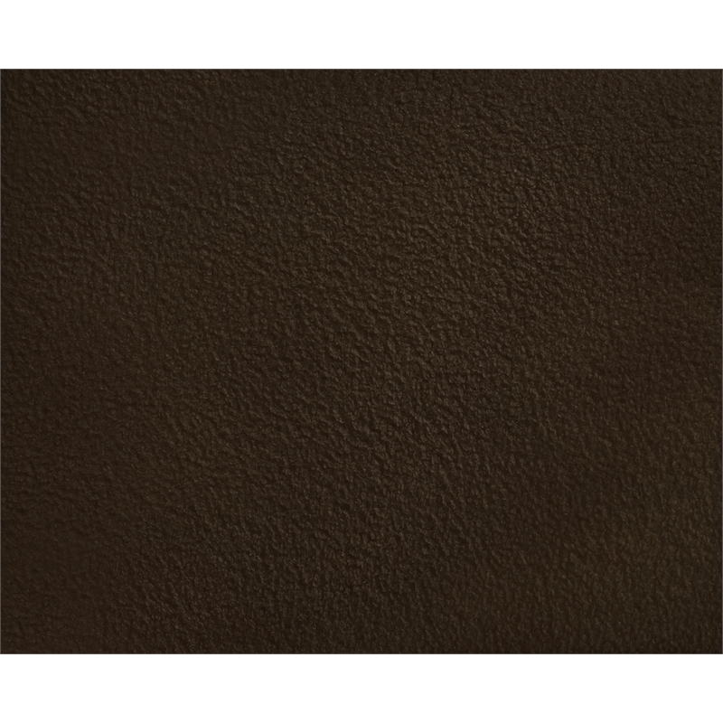 Meridian Furniture Kennedy Brown Faux Shearling Teddy Fabric Bench