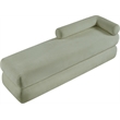 Meridian Furniture Kennedy Mint Chenille Fabric Bench