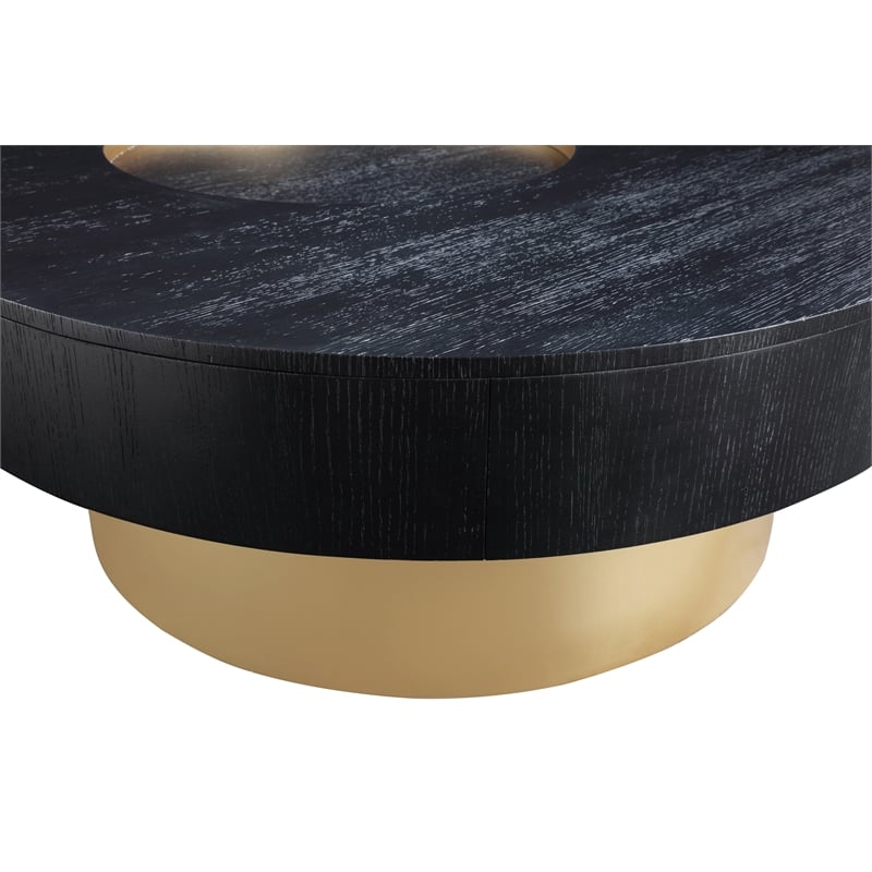 Meridian Furniture Makai Black Coffee Table