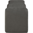 Meridian Furniture Willow Grey Chenille Fabric Bench