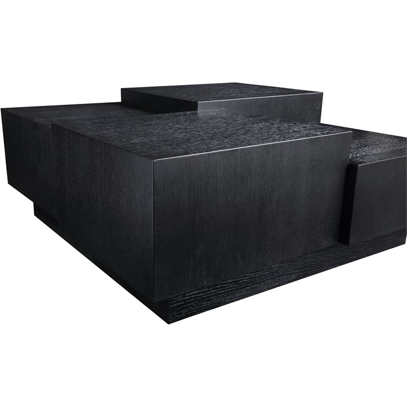 Meridian Furniture Mateo Black Oak Veneer / MDF Coffee Table