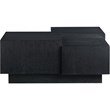 Meridian Furniture Mateo Black Oak Veneer / MDF Coffee Table