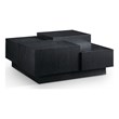 Meridian Furniture Mateo Black Oak Veneer / MDF Coffee Table