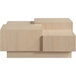 Meridian Furniture Mateo Natural Oak Veneer / MDF Coffee Table