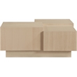 Meridian Furniture Mateo Natural Oak Veneer / MDF Coffee Table