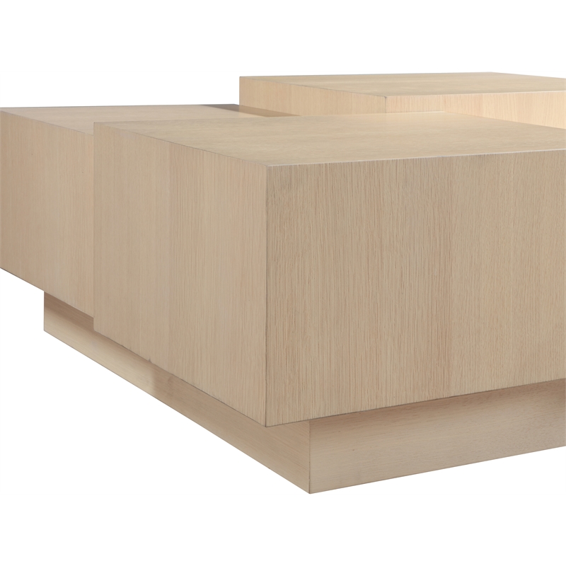 Meridian Furniture Mateo Natural Oak Veneer / MDF Coffee Table