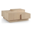Meridian Furniture Mateo Natural Oak Veneer / MDF Coffee Table
