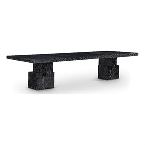 Meridian Furniture Anzio Black Oak Veneer Dining Table