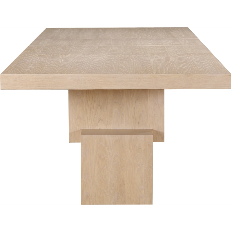Meridian Furniture Anzio Oak Veneer Dining Table
