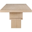 Meridian Furniture Anzio Oak Veneer Dining Table