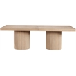 Meridian Furniture Belinda Natural Acacia Wood with Veneer Dining Table