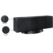 Meridian Furniture Bellona Black Oak Veneer Sideboard/Buffet